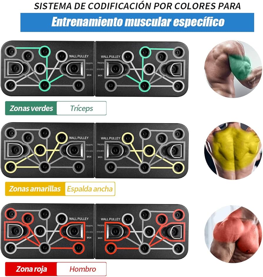 TABLA PUSH UP FLEXIONES Y EJERCICIOS